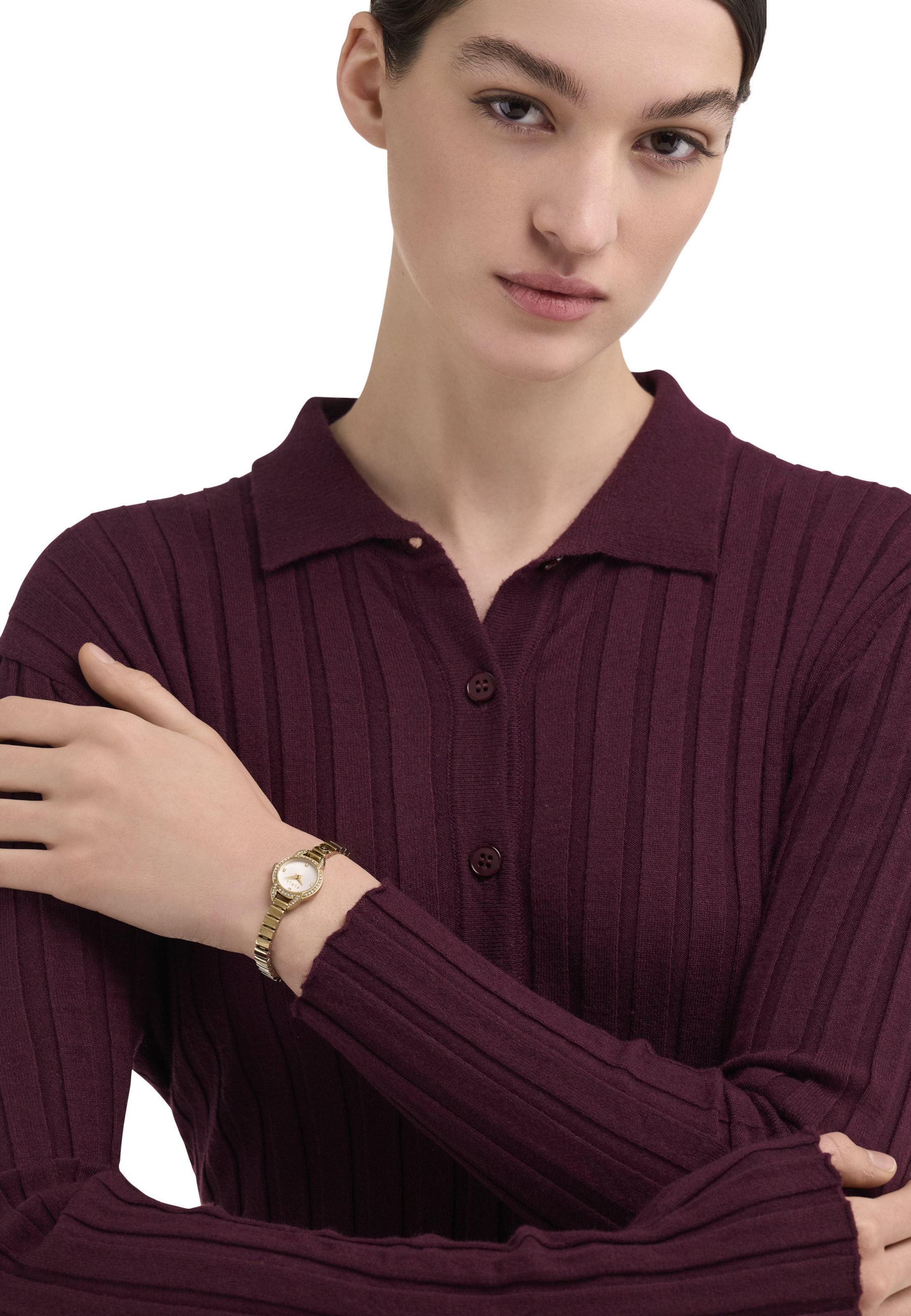 FURLA Analogt ur 'MINI SHAPE' i guld: forside