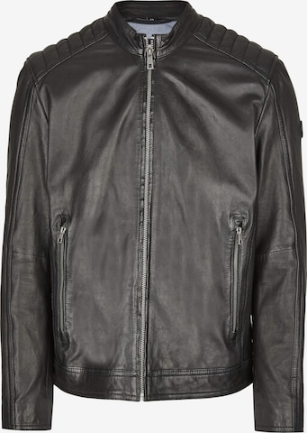 bugatti Between-Season Jacket in Black: front