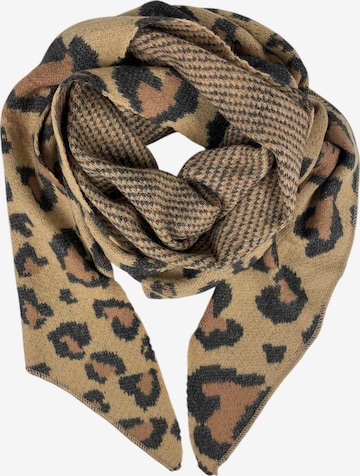 Kumixi - Chal 'Leo' en beige: frente