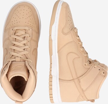 Nike Sportswear Σνίκερ ψηλό 'DUNK HIGH PRM MF' σε καφέ