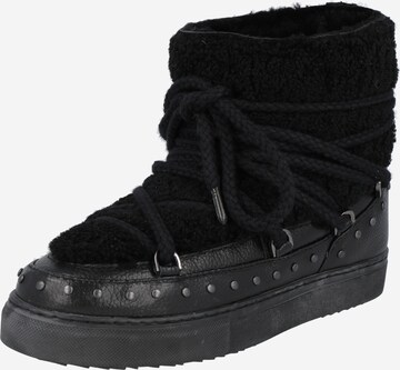INUIKII Snow boots 'Curly Rock' in Black: front