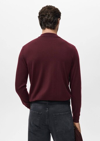 MANGO MAN Sweater 'Willym' in Red
