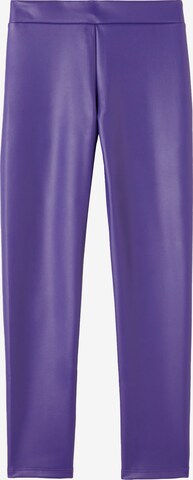 CALZEDONIA Skinny Leggings in Purple: front