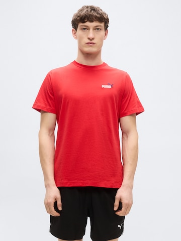 PUMA Funkcionális felső 'Essentials No. 1' - piros: elől