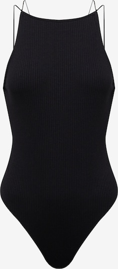 Tricou body 'Tara' A LOT LESS pe negru, Vizualizare produs