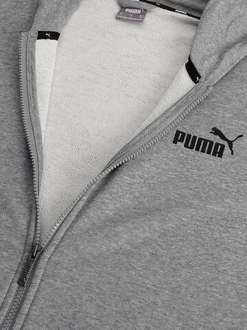 Giacca di felpa 'Puma Essentials Logo' di PUMA in grigio