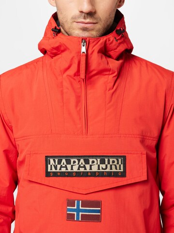 NAPAPIJRI Between-Season Jacket 'Rainforest' in Red