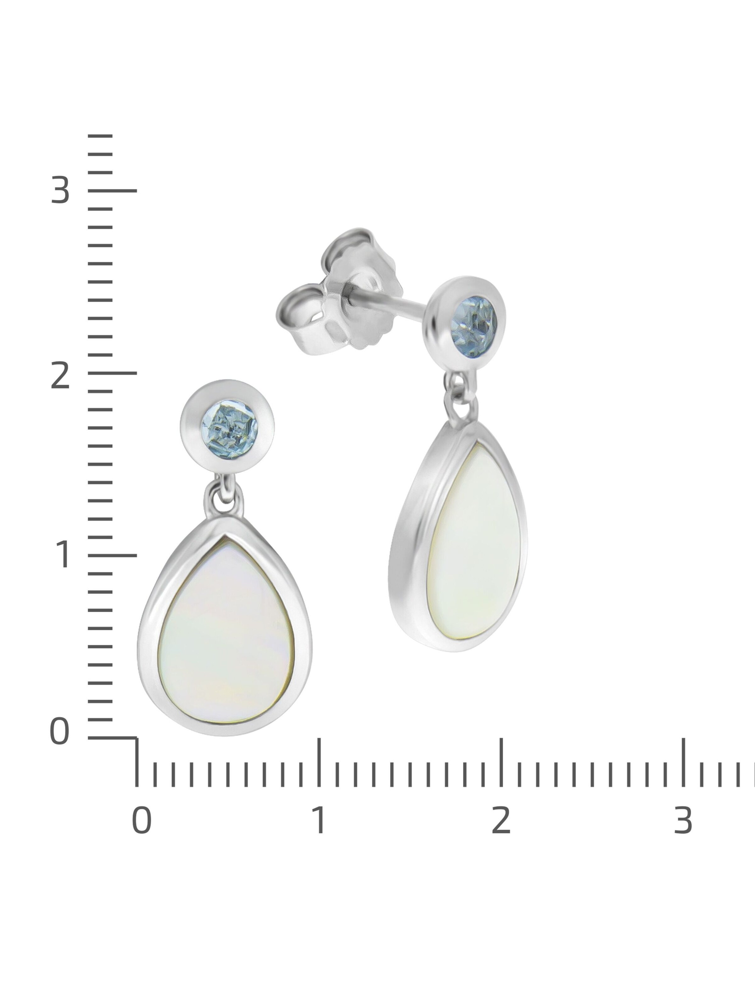 Boucles d'oreilles Zeeme en argent