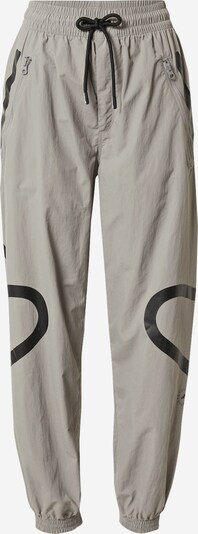 adidas by Stella McCartney Sporta bikses, krāsa - pelēks / melns, Preces skats