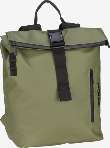 BREE Backpack 'Punch 712' in Green: front