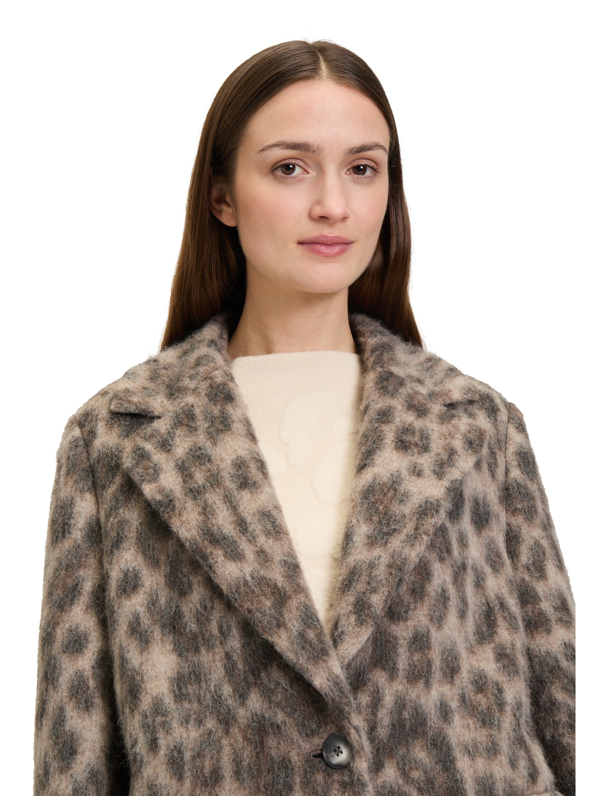 Betty & Co Winter Coat in Brown