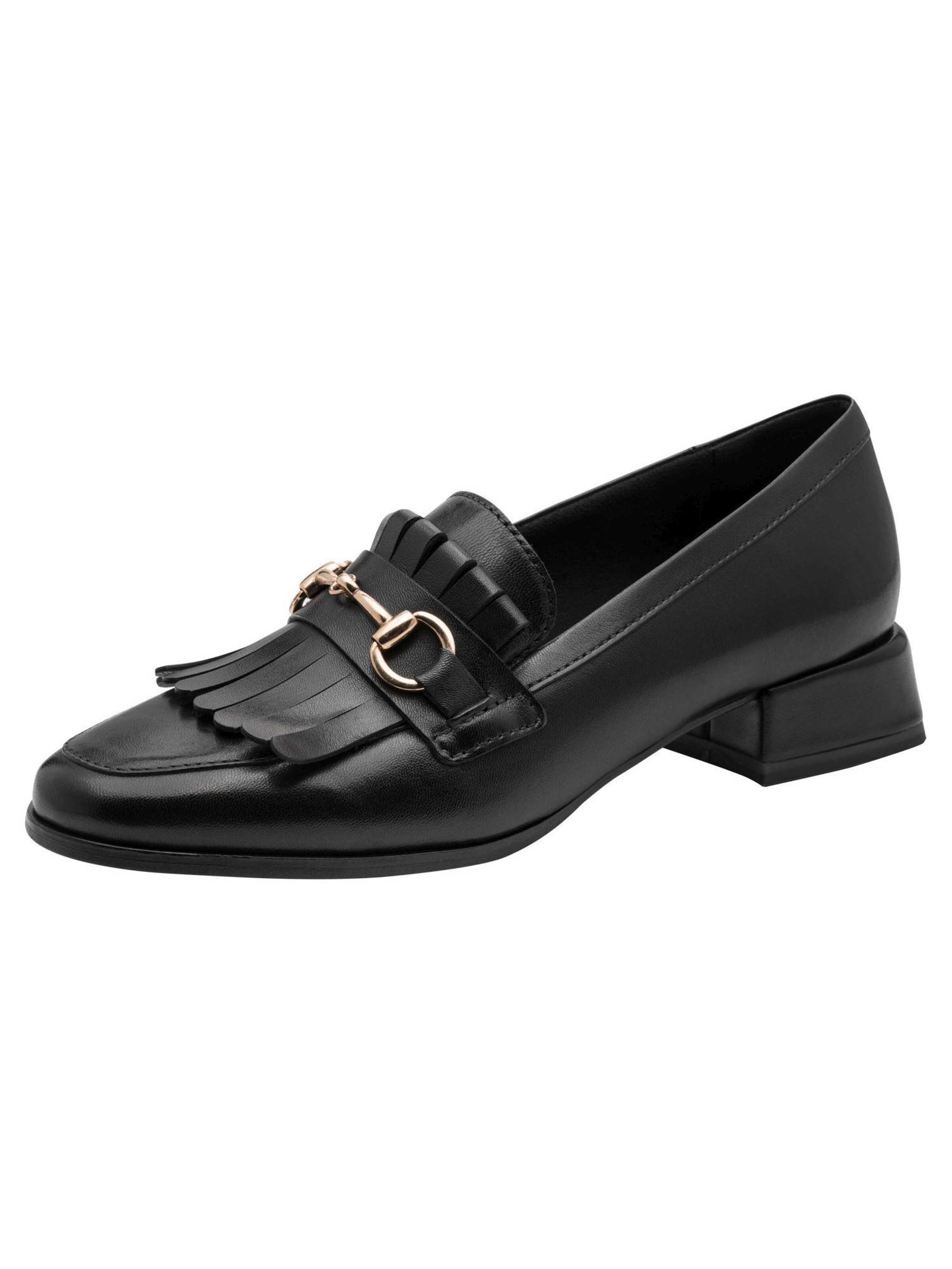 MARCO TOZZI Slip-ons in Black: front