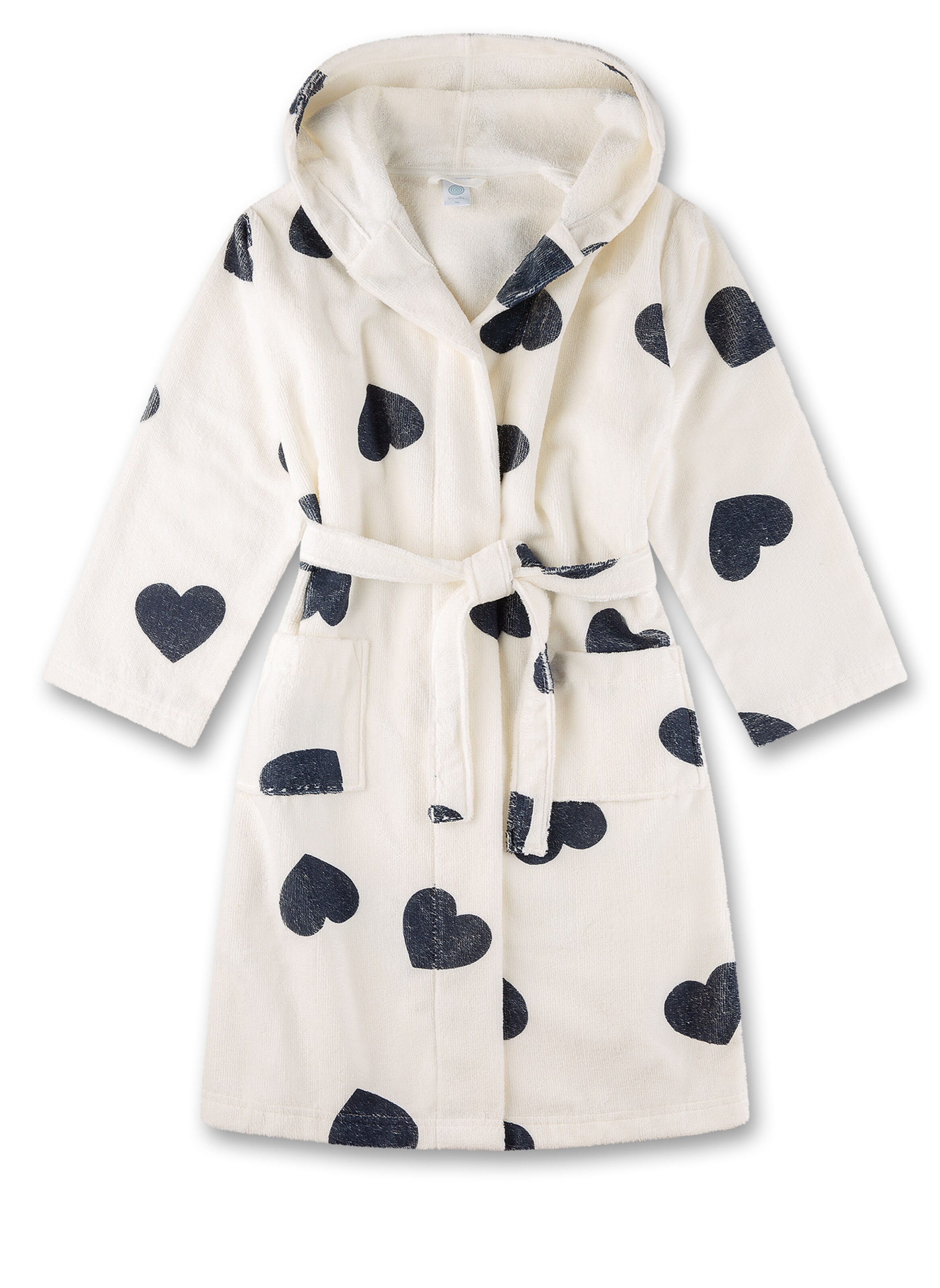 Sanetta Bademantel in Beige: Vorderseite