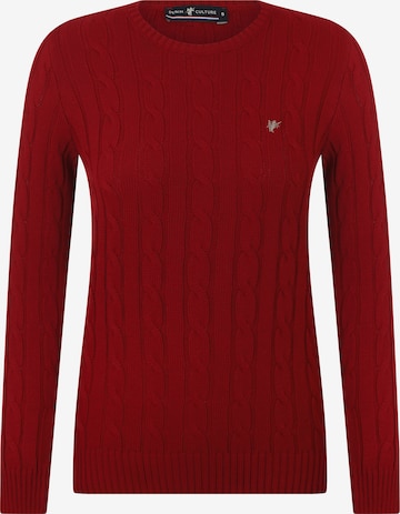 DENIM CULTURE Sweater 'Luisa' in Red: front