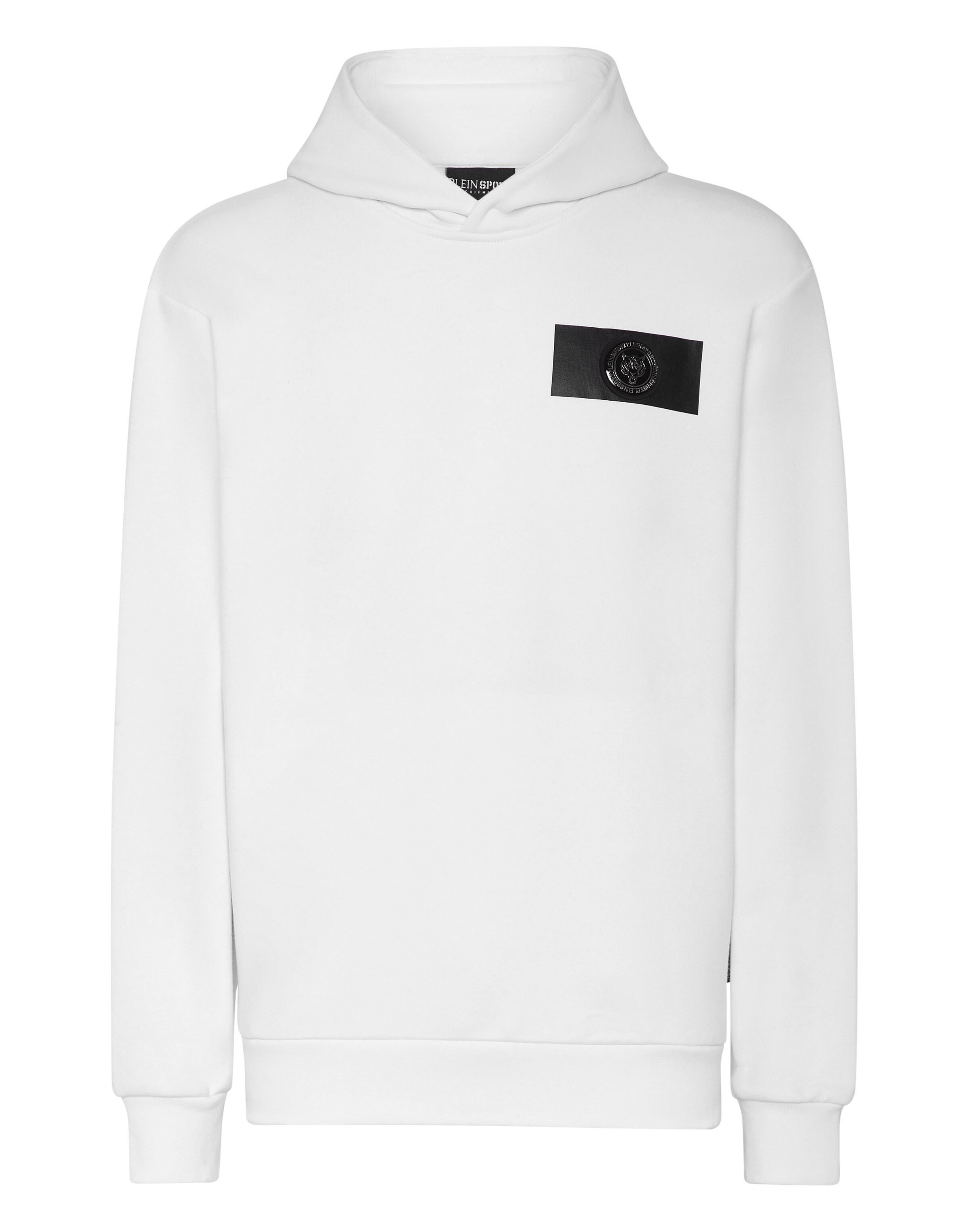Plein Sport Sweatshirt 'Tiger' in White: front