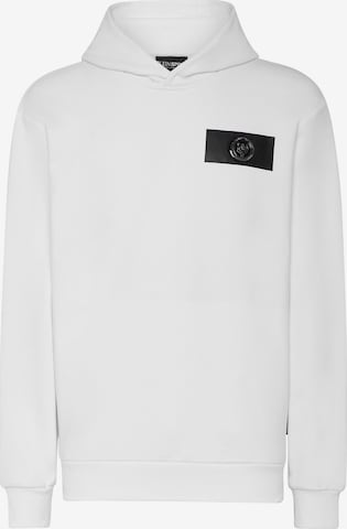 Plein Sport Sweatshirt 'Tiger' in White: front
