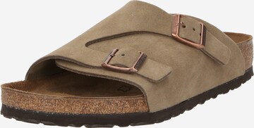 BIRKENSTOCK Klapki 'Zürich' w kolorze brązowy: przód