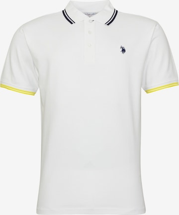 U.S. POLO ASSN. Poloshirt in Weiß: Vorderseite