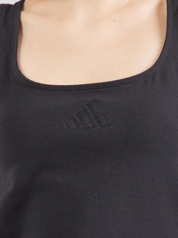 ADIDAS SPORTSWEAR Top sportowy 'ALL SZN' w kolorze czarny