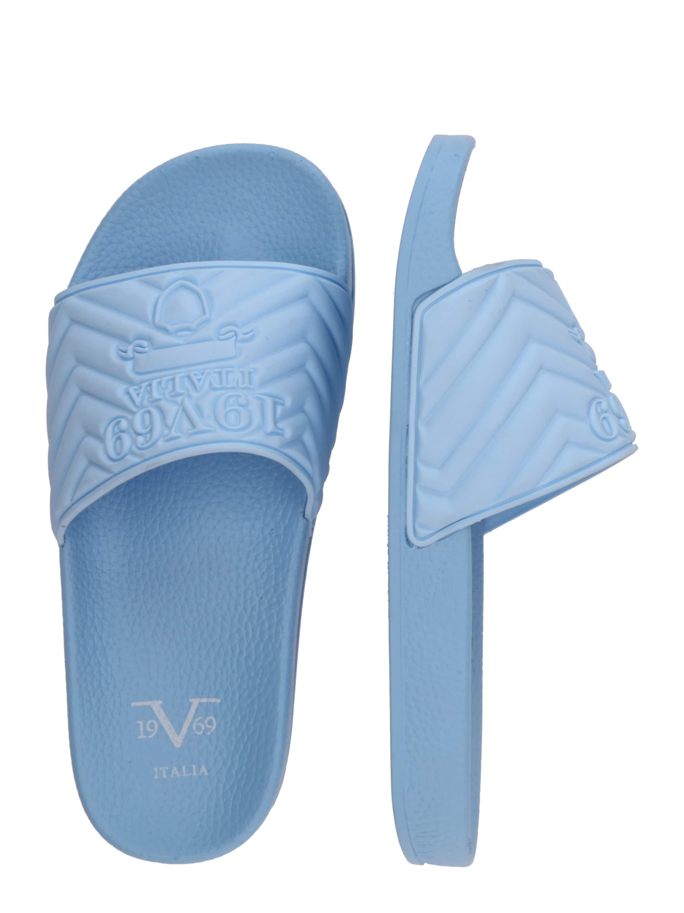19V69 ITALIA Pantoletter 'Jade' i blå