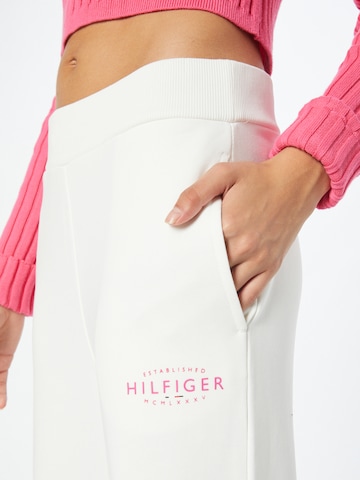 TOMMY HILFIGER Loosefit Kalhoty – béžová