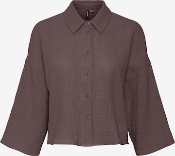 Camicia da donna 'NATALI' di VERO MODA in lilla: frontale