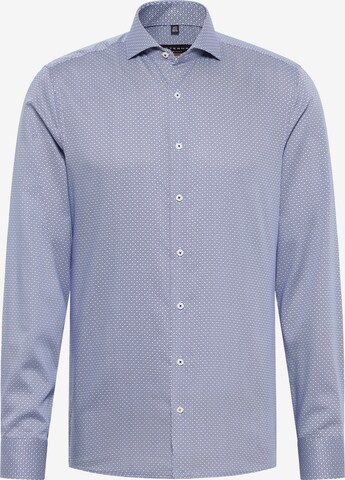 ETERNA Slim fit Business Shirt in Blue: front