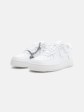 Nike Sportswear Ниски маратонки 'AIR FORCE 1 '07' в бяло