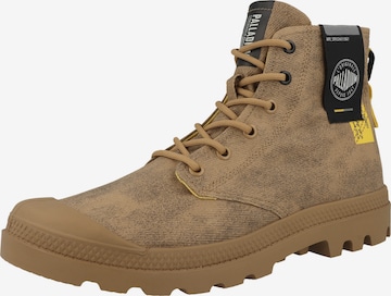 Stivaletto stringato 'Pampa Surplus' di Palladium in marrone: frontale