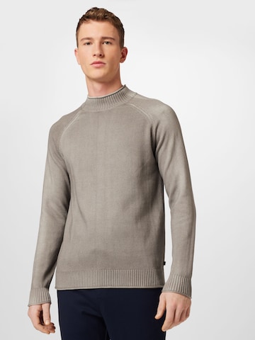 QS Pullover in Braun: Vorderseite
