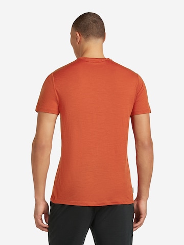 T-Shirt fonctionnel 'TechLite' ICEBREAKER en orange