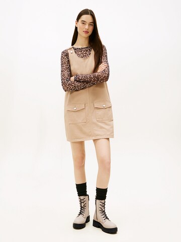Tommy Jeans Stiefelette in Beige: Vorderseite