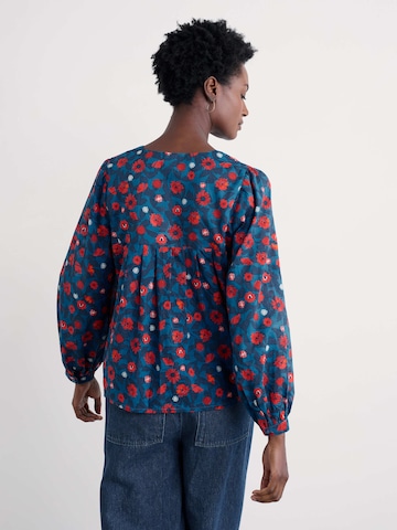 Camicia da donna 'Thornapple' di Seasalt Cornwall in blu