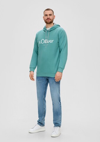s.Oliver Sweatshirt in Blau: Vorderseite