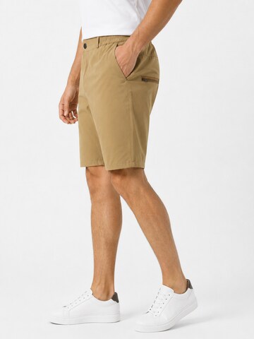 ALLTHEMEN Regular Trachtenhose 'Luftzug' in Braun