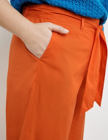 SAMOON Loose fit Pants 'Lotta' in Orange