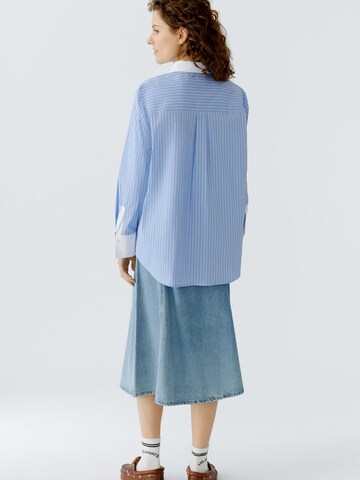 OUI Bluse in Blau