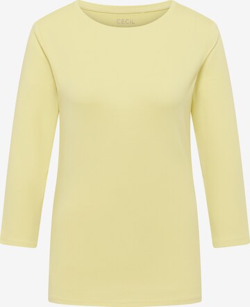 CECIL Shirt in Yellow: front