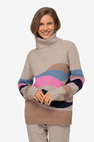 LAURASØN Sweater in Mixed colors: front