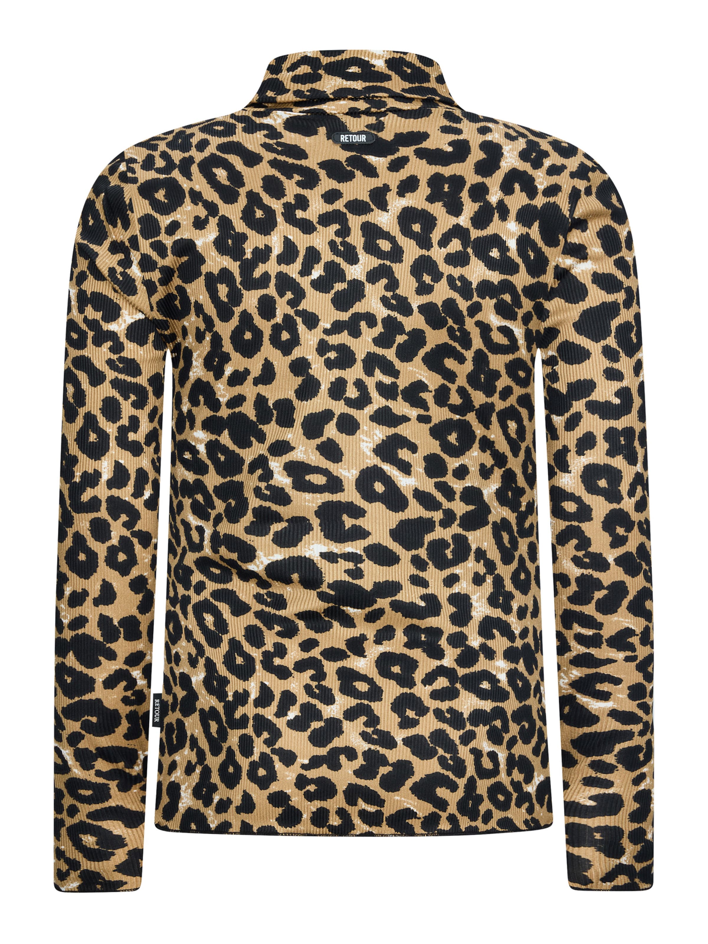 Retour Jeans Футболка 'Eliv' в Коричневый