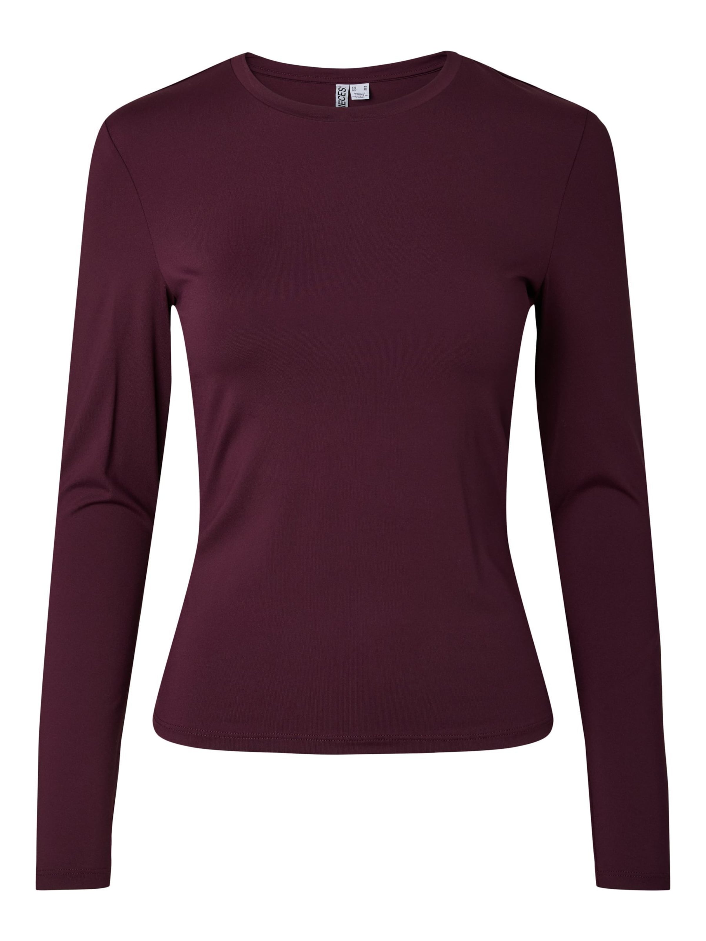 T-shirt 'PCLula' PIECES en rouge : devant