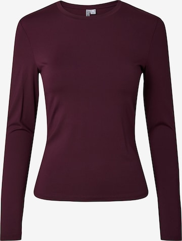 T-shirt 'PCLula' PIECES en rouge : devant