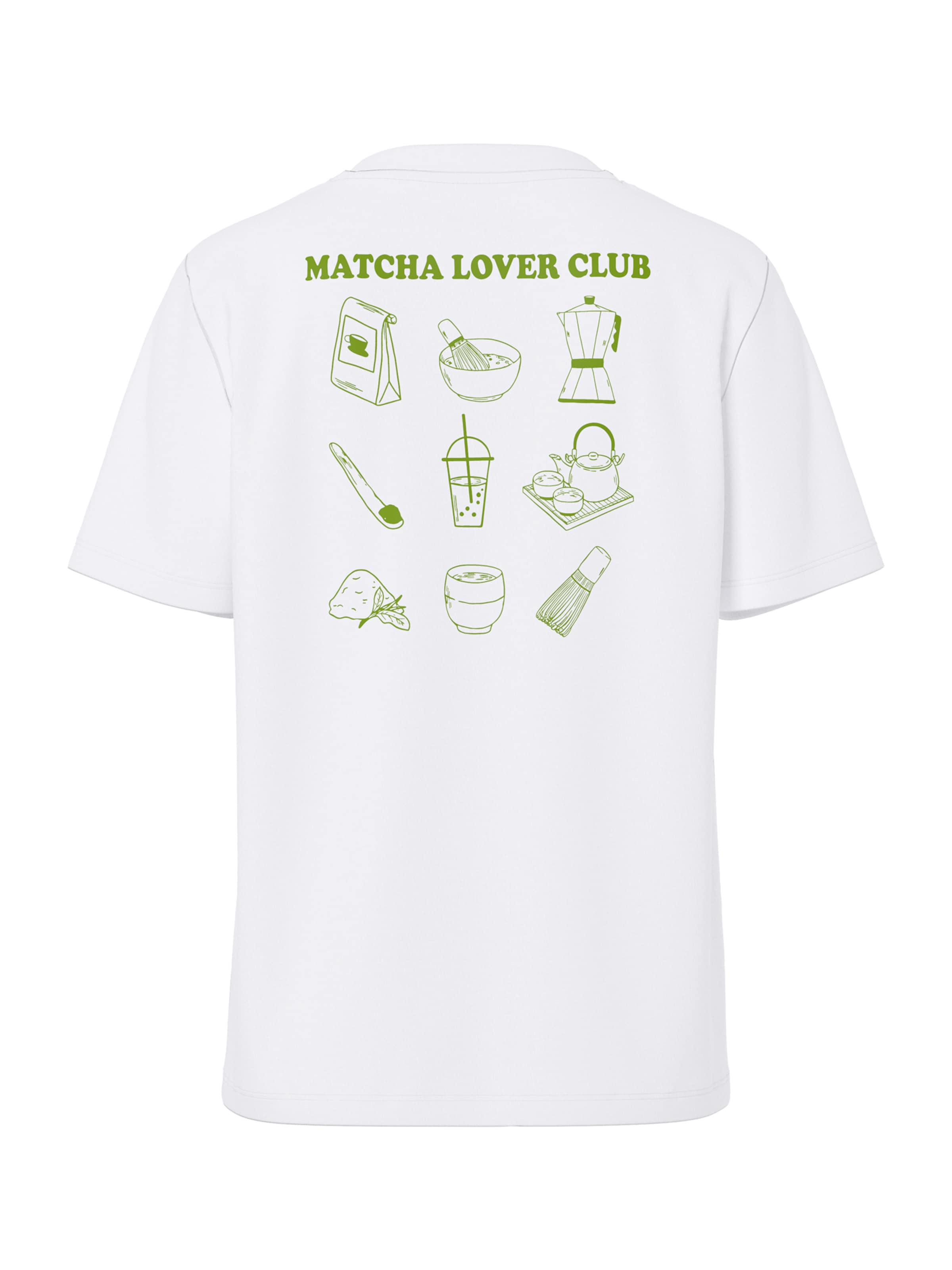 Tricou 'PCEGO' de la PIECES pe alb