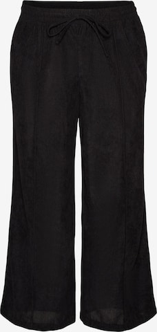 Zizzi Loosefit Hose 'FLELISA' in Schwarz: Vorderseite