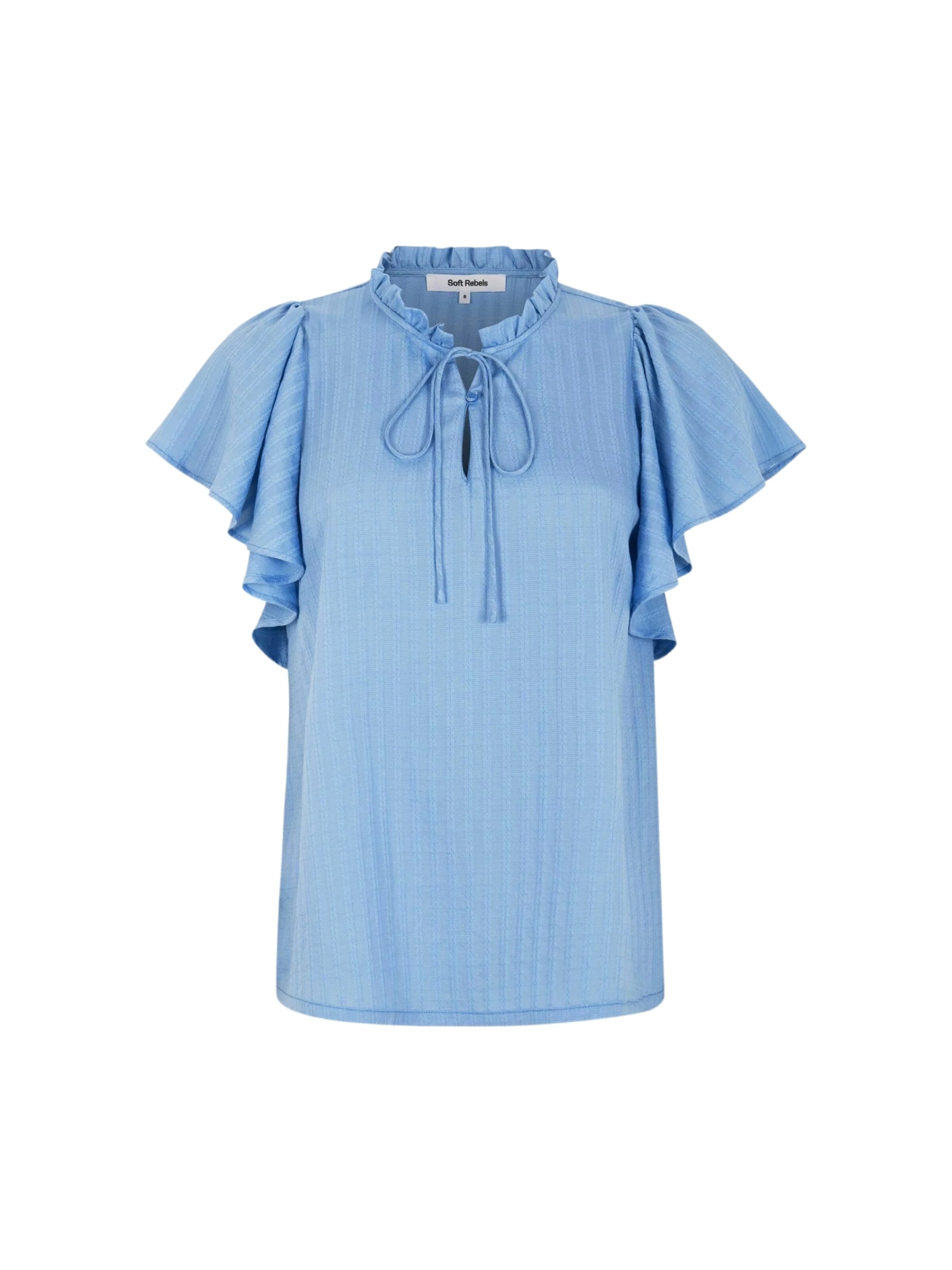 Soft Rebels Bluse 'SRChloe ' in Blau: Vorderseite