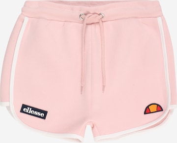 ELLESSE Regular Pants 'Victena' in Pink: front