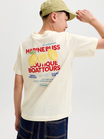 Jack & Jones Junior Shirt in Wit: voorkant