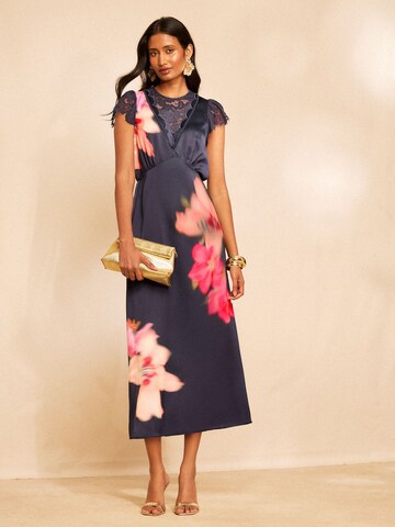 Robe love & roses en noir