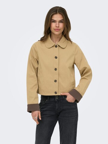 ONLY Between-season jacket 'Orchid' in Brown: front