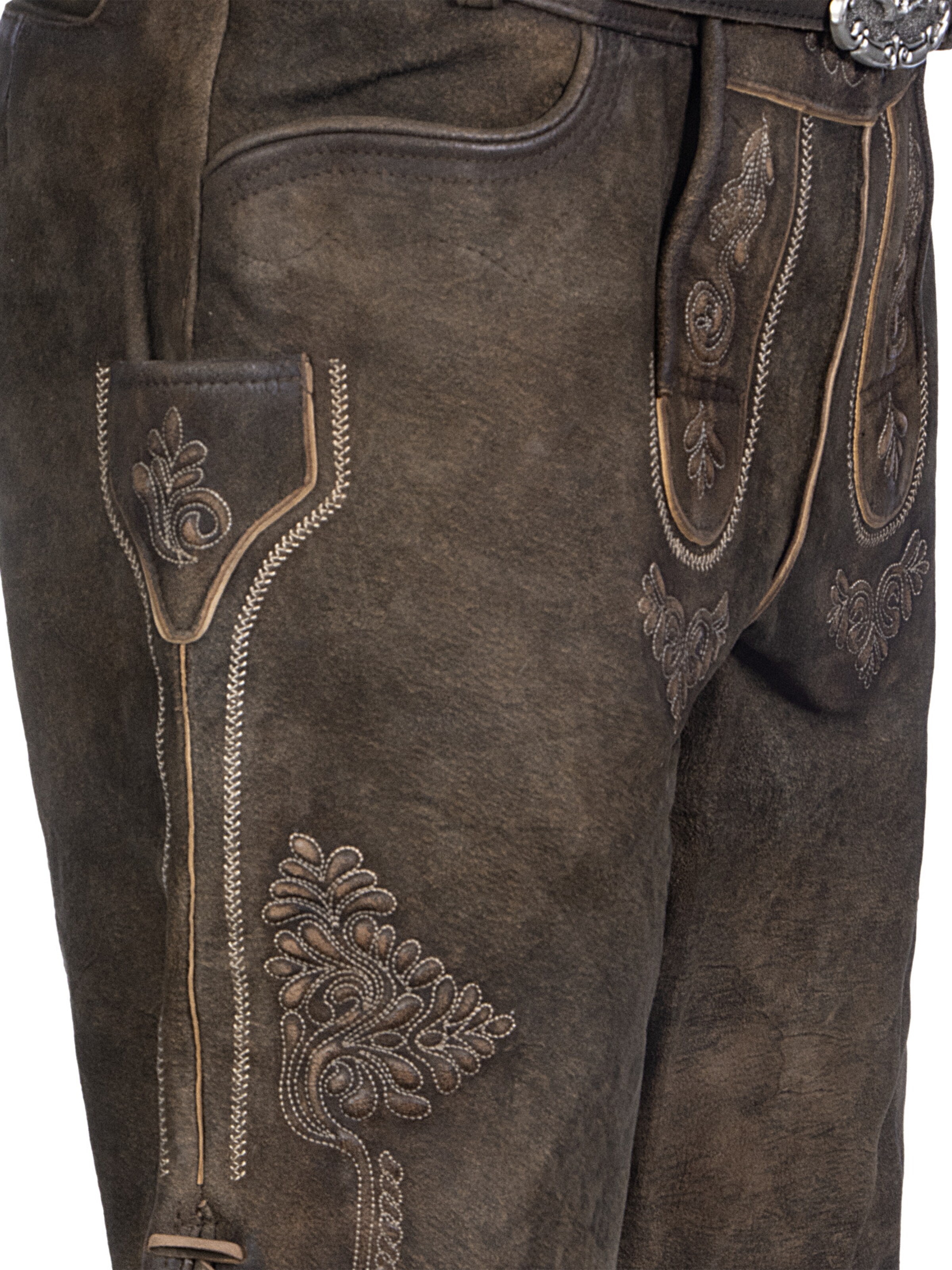 Regular Pantalon folklorique 'Sigl' STOCKERPOINT en marron